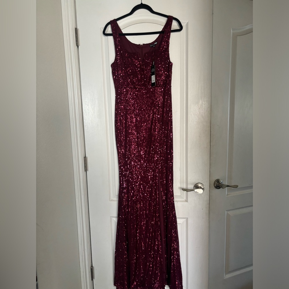 Maroon Fashiova Dress